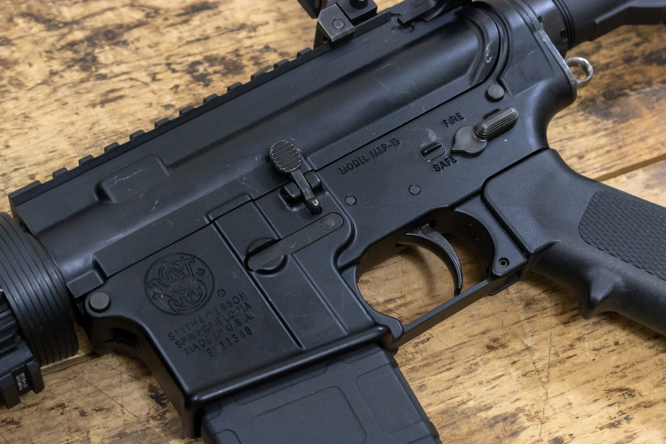 SMITH AND WESSON M&P15x 5.56mm NATO Police Trade-In Rifles (Fair Condition)